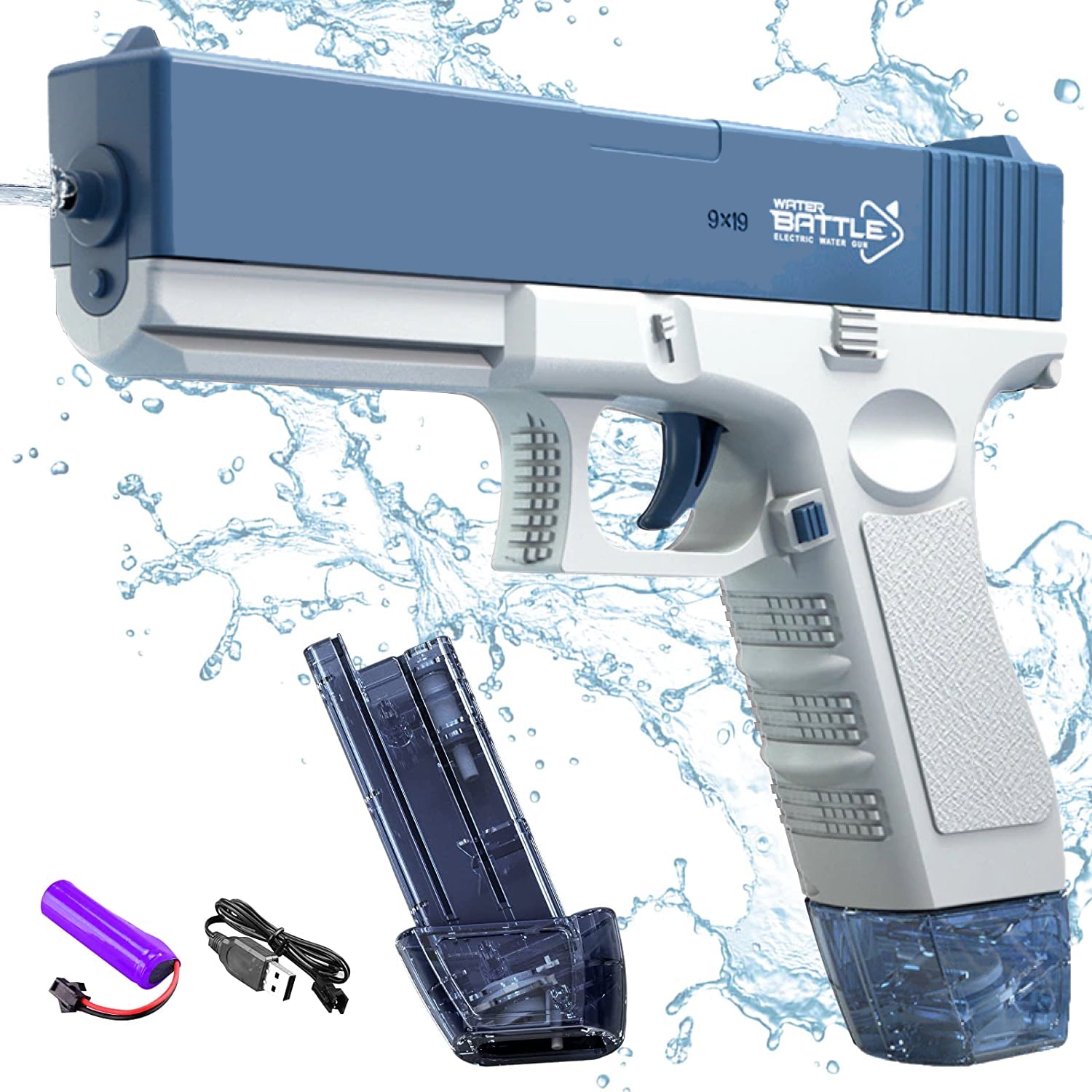 Automatic Electric Water Gun High-Pressure Squirt Blaster